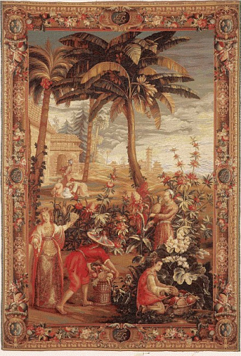 The Pineapple Harvest wandtapijt