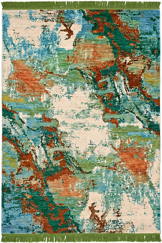 Botanical Tapestry handgemaakt design vloerkleed