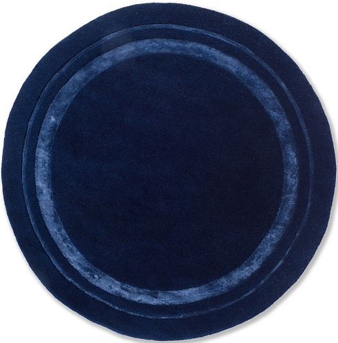 Redbrook-midnight rond tapijt