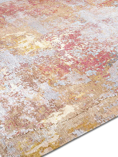 Stereo Multi luxe handgeknoopt vloerkleed