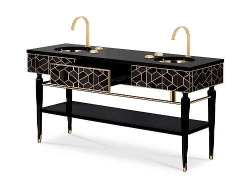 Shellstone wastafelmeubel