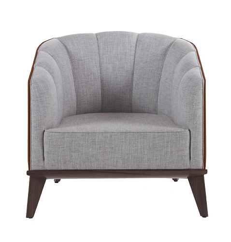 Roy Grijze Fauteuil