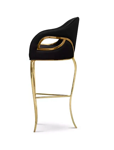 Lyra hoge rugleuning barkruk