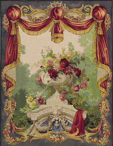 Flowered Drapery wandtapijt