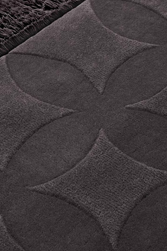Leisteen grijs handgetuft vloerkleed