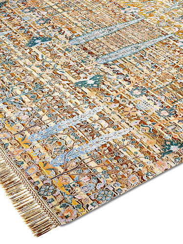 Pine Garden Gold luxe vloerkleed