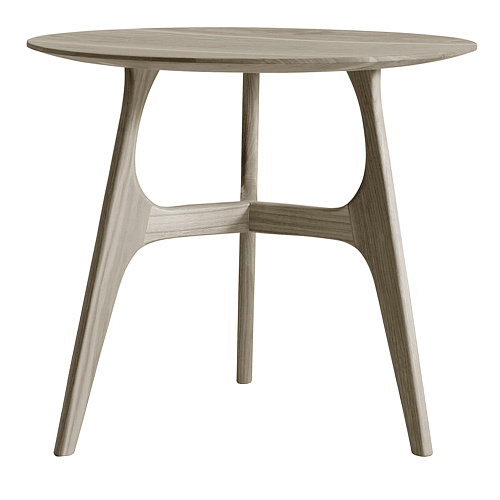 Converso grijze massief walnoten salontafel