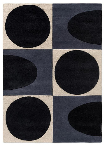 Spot Square Blue/Navy vloerkleed