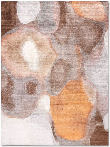 Copper Mauve handgemaakte luxe vloerkleed