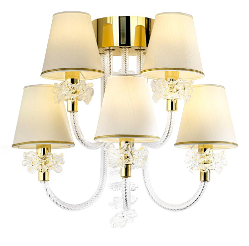 Elegante Murano Glas Wandlamp