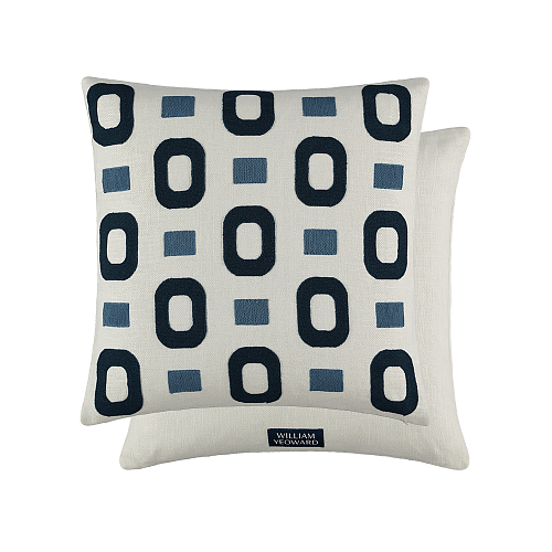 Maakola Indigo 50 × 50 kussen