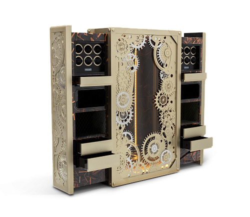 Baron matte champagne kluis