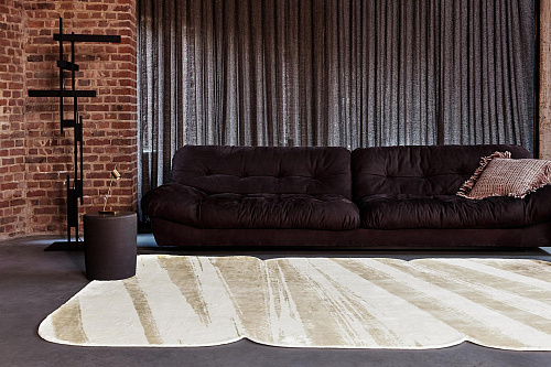 Lightbeam Creme tapijt