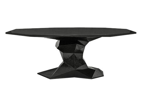 Bonsai zwarte luxe eettafel