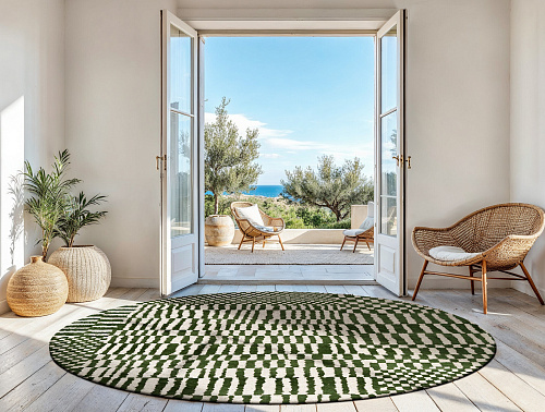 Oasis rond vloerkleed