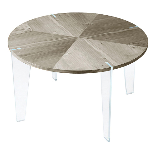 Sospeso ronde grijze tafel