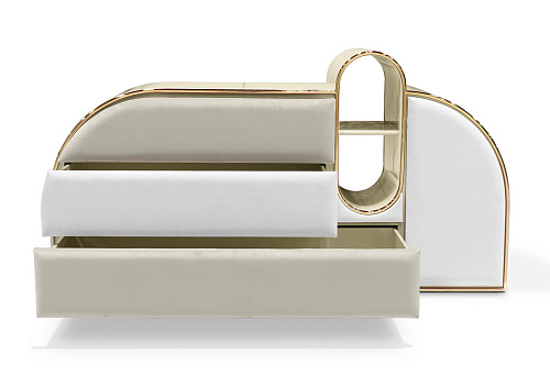 Candy Coated ladekast met drie laden