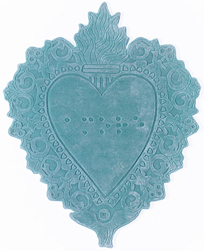 Devotion Turquoise vloerkleed