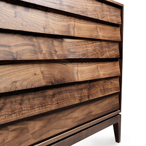 Liliale bruine ladekast