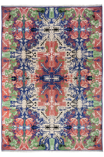 Perished Persian handgeweven vloerkleed