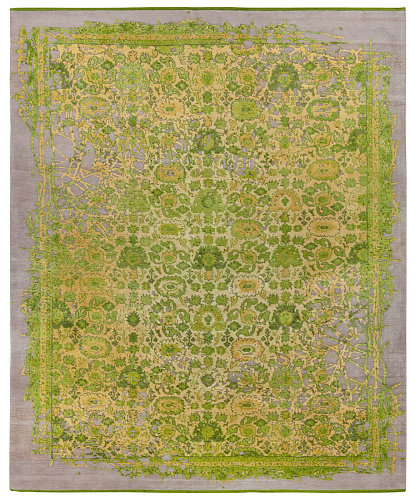 Bidjar enjoy groen tapijt