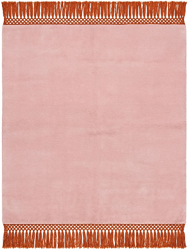 Minimal Fringe Blush vloerkleed