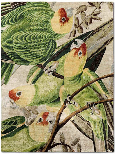 Parrots handgeweven vloerkleed