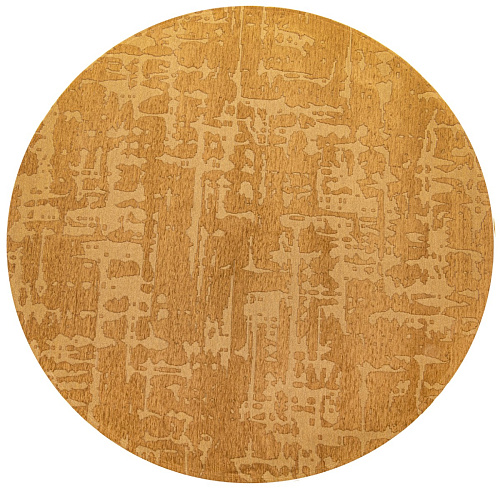 Madagascar Gold rond vloerkleed