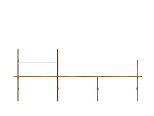 Capanna exquise bibliotheek S-151