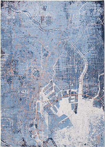 Conductive Blue vloerkleed