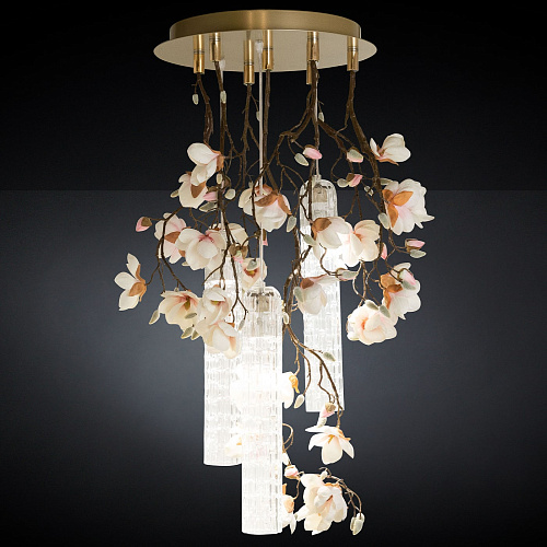 Magnolia kleine witte kroonluchter