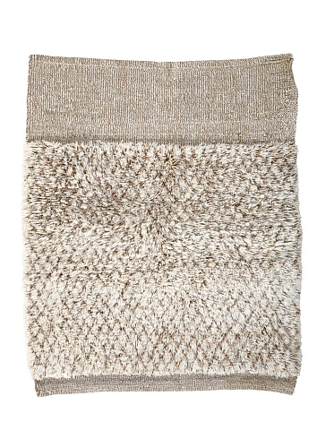 Zigzag border vloerkleed