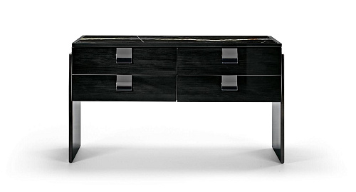 Zwart kantoor archiefkast