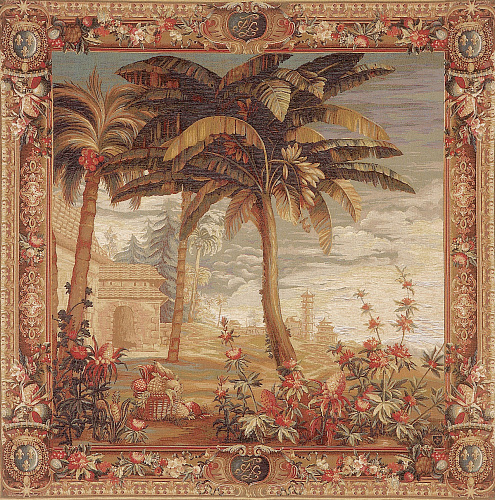 The Pineapple Harvest - Exotic Landscape wandtapijt