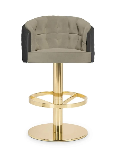 Luxe draaibare barkruk