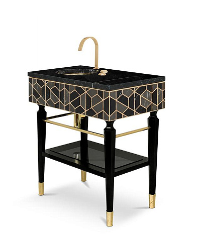 Shell enkele wastafelmeubel