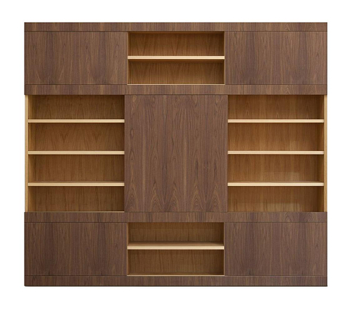 Maschera Houten Boekenkast
