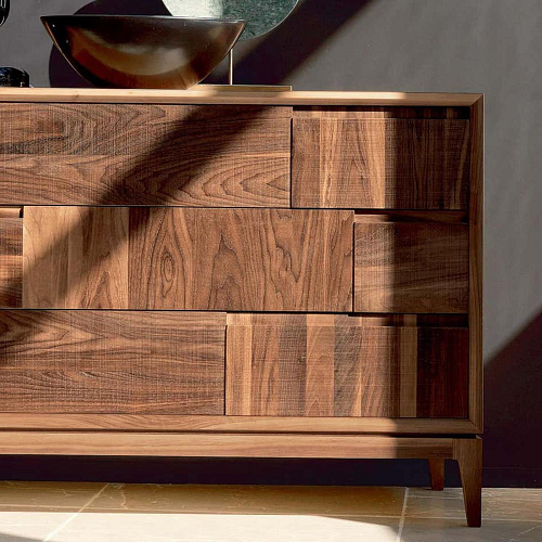 Trama e ordito bruine ladekast