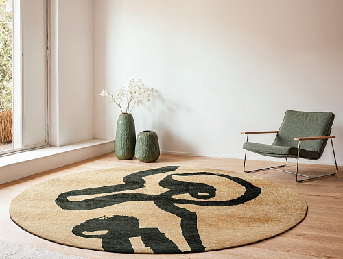 Garden Spirit rond vloerkleed