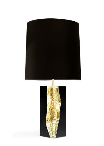 Glacier Black tafellamp