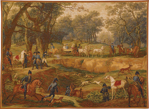 Napoleonic Hunt wandtapijt