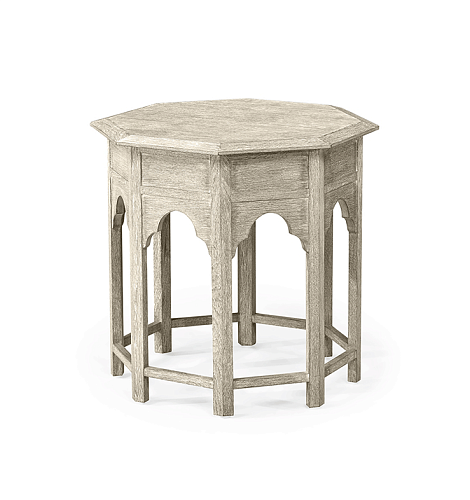 Tanjina Venetian White Oak bijzettafel