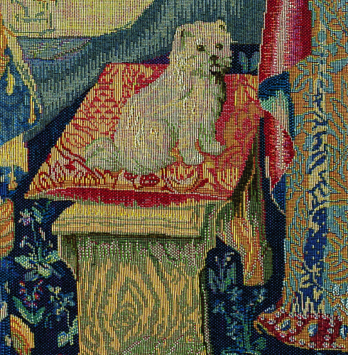 Lady with the Dog wandtapijt