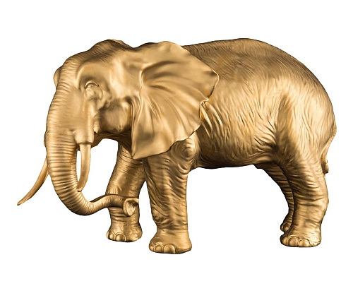 Olifant gouden sculptuur