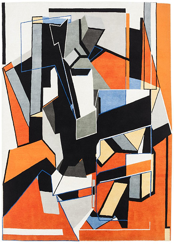 Nociòn transversal c handgeweven tapijt