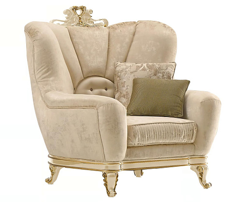 Exquise fauteuil met armleuningen