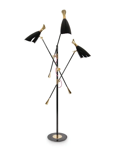 Duke zwarte vloerlamp