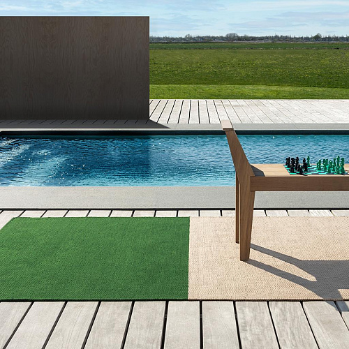 Deck lentegroen outdoor tapijt
