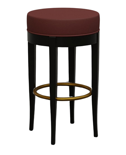 Burgundy Barkruk