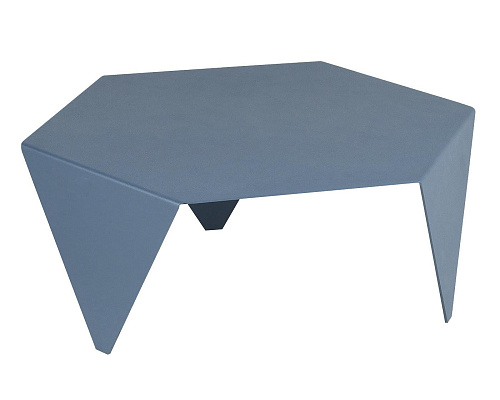 Ruche blauw salontafel